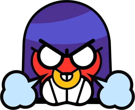 Стикер ЗНАЧКИ БРАВЛ СТАРС 4 - @BSPINS2 - 10