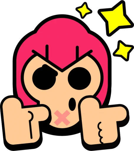 Стикер ЗНАЧКИ БРАВЛ СТАРС 4 - @BSPINS2 - 5