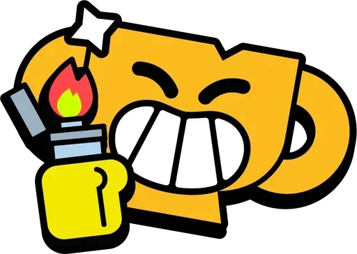 Стикер Brawl Stars Pins (Exclusive) - @BSPINStickers - 10