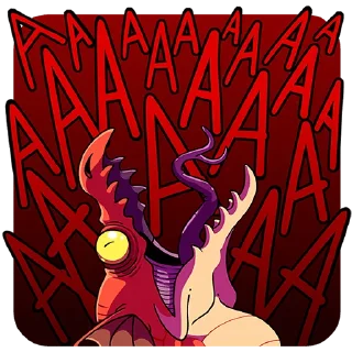 Sticker Злобяка - 8