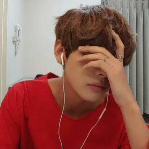 Стикер BTS's Derp Face - 3