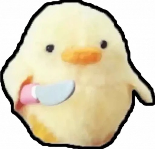 утка резиновая утка птица