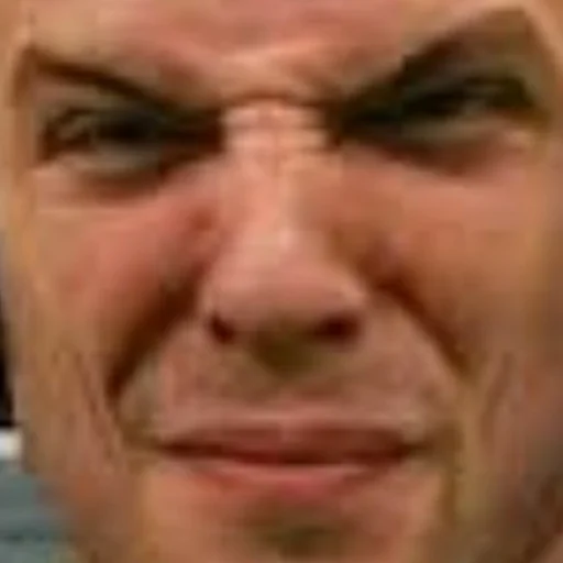 human face forehead wrinkle