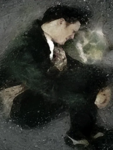 painting sketch human face