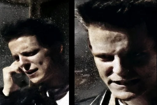 human face person man