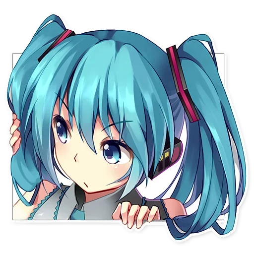 Vocaloid @anime_stickerr - 