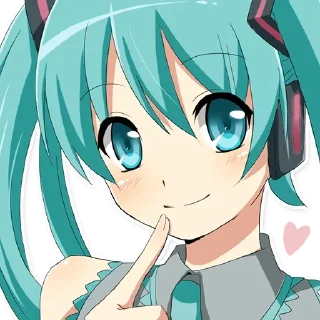 Sticker Vocaloid @anime_stickerr - 2
