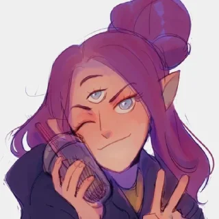 Sticker Боша💕🔥 - 1