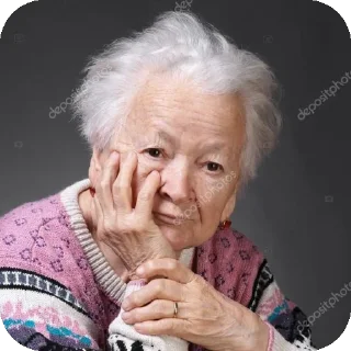 Стикер О Великая Баба Тася - 6