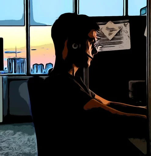 window indoor person