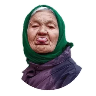 Sticker Бабка - 1