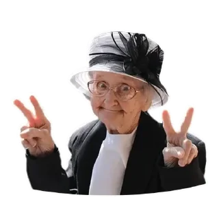 Sticker Бабка - 9