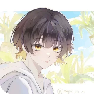 Sticker бачонок @bach1ra_meguru - 10