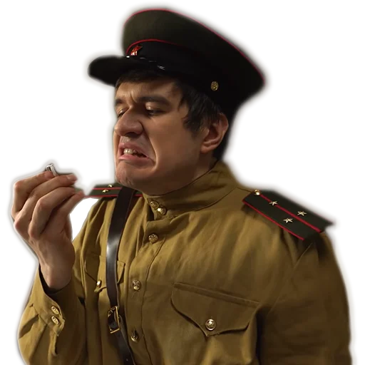 человеческое лицо Человек военная форма