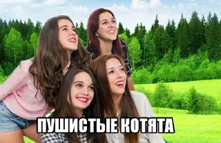 Sticker Обнаженные девушки легкого поведения - 7