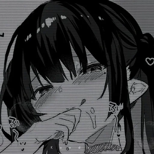 anime sketch drawing