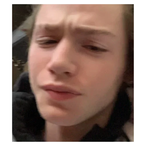 human face lip person