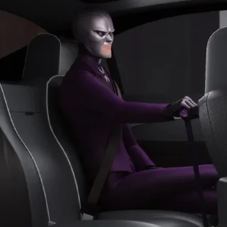 Sticker Бражник Багажник - 1