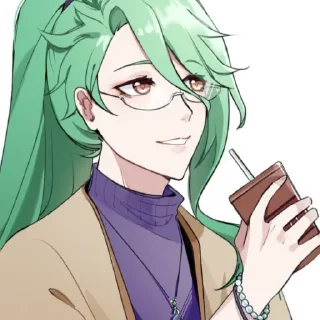 Стикер Бай Чжу • @itsgensharts - 5