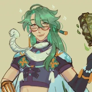 Стикер Бай Чжу • @itsgensharts - 11