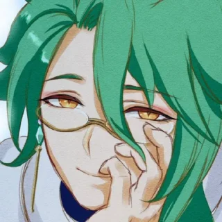 Стикер Бай Чжу • @itsgensharts - 4