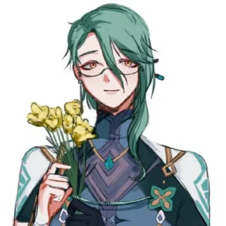 Стикер Бай Чжу • @itsgensharts - 9