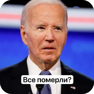 Стикер Байден - 3