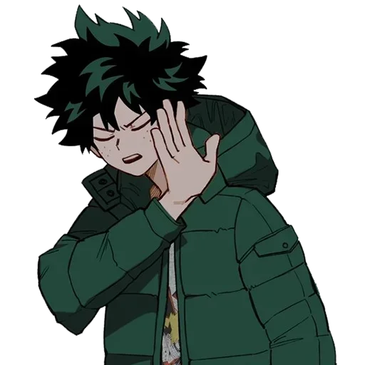 anime cartoon human face