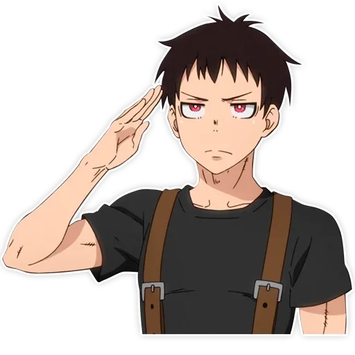 anime cartoon human face