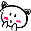 Стикер Полосатый улыбака (@dobutsuu) - 4