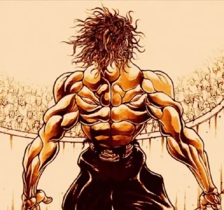 Sticker Baki Hanma   @itachimadara018 - 1