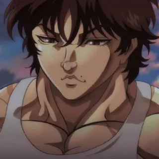 Sticker Baki Hanma   @itachimadara018 - 2