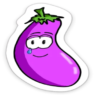 Стикер Баклажани Крим 3 - 7