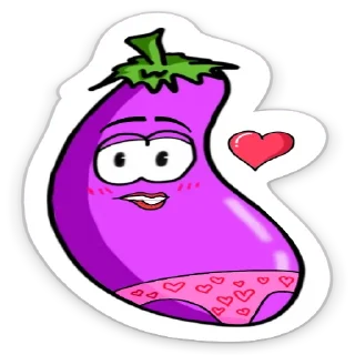 Стикер Баклажани Крим 3 - 3