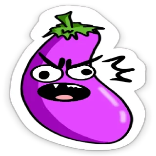 Стикер Баклажани Крим 3 - 11