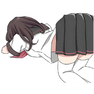 Стикер Баку тян @Nyasticks - 8