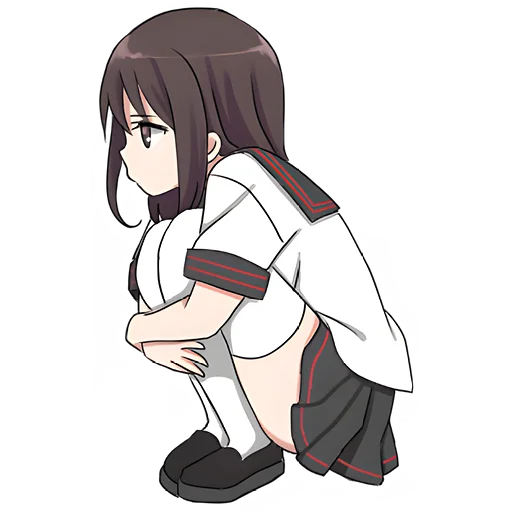 Стикер Баку тян @Nyasticks - 11