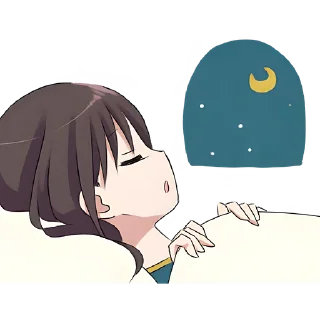 Стикер Баку тян @Nyasticks - 0