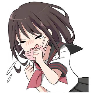 Стикер Баку тян @Nyasticks - 5