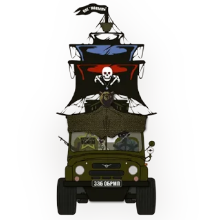 Стикер Балтийские Воины - 3