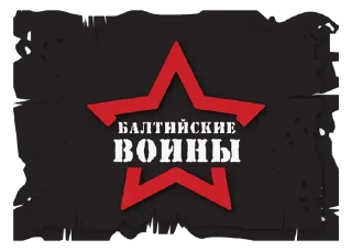 Стикер Балтийские Воины - 1