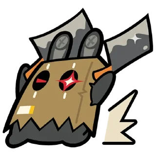 Sticker Банбу в кадре - 10