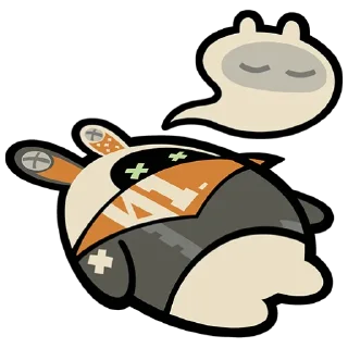 Sticker Банбу в кадре - 2