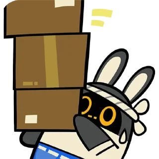 Sticker Банбу в кадре - 1