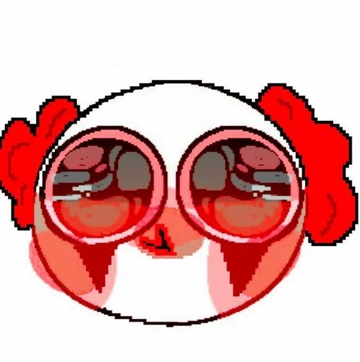 аксессуар Очки эскиз