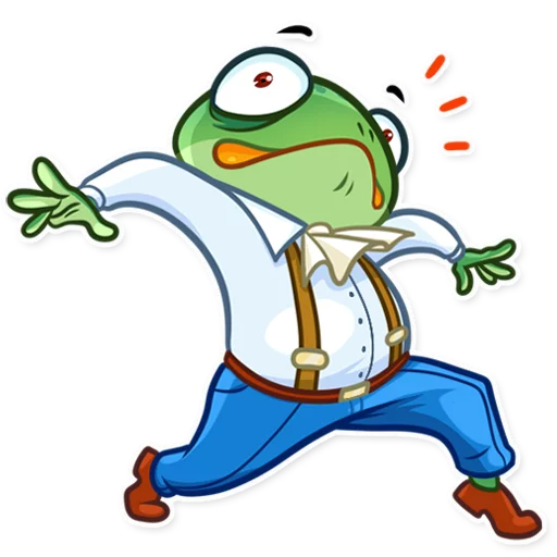 clipart drawing frog