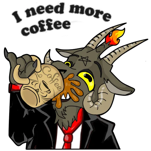 Sticker Baphometgod - 1