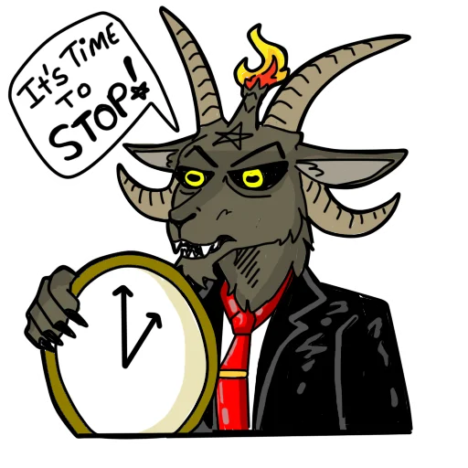 Sticker Baphometgod - 1