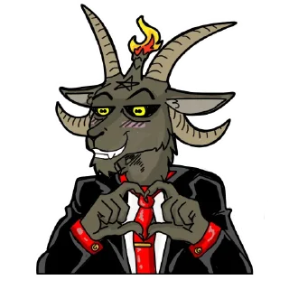 Sticker Baphomet - 3