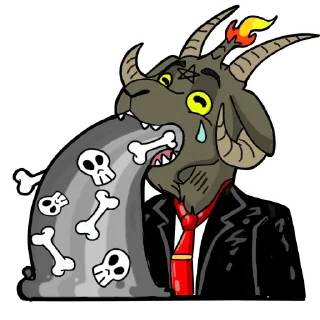 Sticker Baphomet - 7